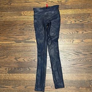Spanx leather leggings